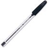 A Picture of product PAP-2013154 Paper Mate® InkJoy™ 50ST Ballpoint Pens Pen, Stick, Medium 1 mm, Black Ink, Clear Barrel, Dozen