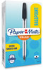 A Picture of product PAP-2013154 Paper Mate® InkJoy™ 50ST Ballpoint Pens Pen, Stick, Medium 1 mm, Black Ink, Clear Barrel, Dozen