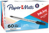 A Picture of product PAP-2013311 Paper Mate® InkJoy™ 50ST Ballpoint Pens Pen, Stick, Medium 1 mm, Black Ink, Clear Barrel, 60/Pack
