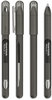 A Picture of product PAP-2022985 Paper Mate® InkJoy™ Gel Stick Pen Medium 0.7 mm, Black Ink, Smoke Barrel, Dozen
