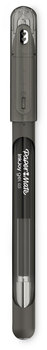 Paper Mate® InkJoy™ Gel Stick Pen Medium 0.7 mm, Black Ink, Smoke Barrel, Dozen