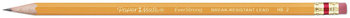 Paper Mate® EverStrong #2 Pencils HB (#2), Black Lead, Yellow Barrel, 24/Pack