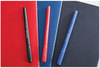 A Picture of product PAP-2124506 Paper Mate® Write Bros.® Grip Ballpoint Pen Stick, Medium 1 mm, Blue Ink, Barrel, Dozen