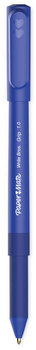 Paper Mate® Write Bros.® Grip Ballpoint Pen Stick, Medium 1 mm, Blue Ink, Barrel, Dozen