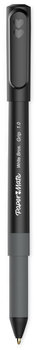 Paper Mate® Write Bros.® Grip Ballpoint Pen Stick, Medium 1 mm, Black Ink, Barrel, Dozen