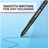 A Picture of product PAP-2124515 Paper Mate® Write Bros.® Ballpoint Pen Stick, Fine 0.8 mm, Black Ink, Barrel, Dozen