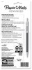 A Picture of product PAP-2128197 Paper Mate® Advanced Mechanical Pencils 0.5 mm, HB (#2), Black Lead, Gun Metal Gray Barrel