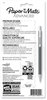 A Picture of product PAP-2128211 Paper Mate® Advanced Mechanical Pencils 0.5 mm, HB (#2), Black Lead, Black; Gray Barrel, 2/Pack