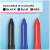 A Picture of product PAP-3311131C Paper Mate® Write Bros.® Stick Ballpoint Pen Medium 1 mm, Blue Ink, Barrel, Dozen