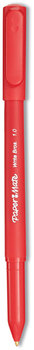 Paper Mate® Write Bros.® Stick Ballpoint Pen Medium 1 mm, Red Ink, Barrel, Dozen