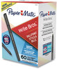 A Picture of product PAP-4621401C Paper Mate® Write Bros.® Stick Ballpoint Pen Value Pack, Medium 1 mm, Black Ink, Barrel, 60/Pack