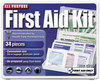 A Picture of product FAO-112 First Aid Only™ All-Purpose Kit 34 Pieces, 3.74 x 4.75, Plastic Case