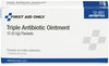 A Picture of product FAO-12001 PhysiciansCare® by First Aid Only® Antibiotic Ointment Kit Refill Triple Packet, 12/Box