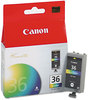 A Picture of product CNM-1511B002 Canon® CLI36 Ink Tank 1511B002 (CLI-36) 100 Page-Yield, Tri-Color