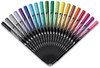 A Picture of product BIC-BCFPA201A BIC® Intensity® Marker Pen Porous Point Stick, Fine 0.4 mm, Assorted Ink and Barrel Colors, 20/Pack