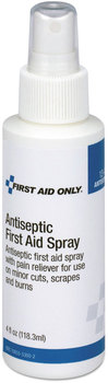 First Aid Only™ Refill for SmartCompliance™ General Business Cabinet Antiseptic Spray, 4 oz