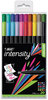 A Picture of product BIC-BCFPA201A BIC® Intensity® Marker Pen Porous Point Stick, Fine 0.4 mm, Assorted Ink and Barrel Colors, 20/Pack