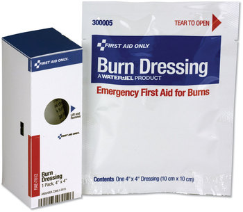 First Aid Only™ SmartCompliance Refill Burn Dressing 4 x White