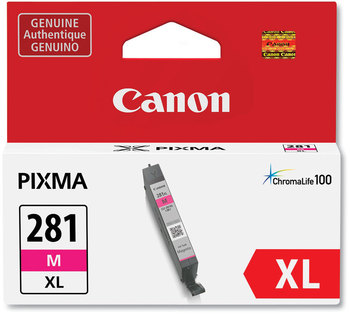 Canon® CLI-281 XL Ink 2035C001 (CLI-281) ChromaLife100 Magenta
