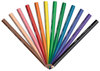 A Picture of product BIC-BKCPJ12A BIC® Kids® Jumbo Coloring Pencils 1 mm, Assorted Lead and Barrel Colors, 12/Pack