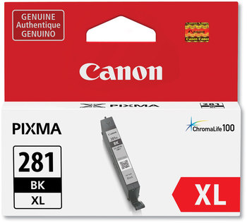 Canon® CLI-281 XL Ink 2037C001 (CLI-281) ChromaLife100 Black