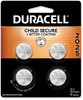A Picture of product DUR-DL2025B4 Duracell® Lithium Coin Batteries With Bitterant 2025, 4/Pack