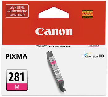 Canon® CLI-281 Ink 2089C001 (CLI-281) ChromaLife100+ 233 Page-Yield, Magenta