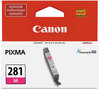 A Picture of product CNM-2089C001 Canon® CLI-281 Ink 2089C001 (CLI-281) ChromaLife100+ 233 Page-Yield, Magenta