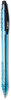 A Picture of product BIC-BPRRP41BLK BIC® ReVolution Ocean Bound Ballpoint Pen, Retractable, Medium 1 mm, Black Ink, Translucent Blue Barrel, 4/Pack