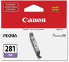 A Picture of product CNM-2092C001 Canon® CLI-281 Ink 2092C001 (CLI-281) ChromaLife100 Blue