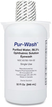 First Aid Only™ Pur-Wash™ Eye Wash 32 oz Bottle