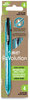 A Picture of product BIC-BPRRP41BLK BIC® ReVolution Ocean Bound Ballpoint Pen, Retractable, Medium 1 mm, Black Ink, Translucent Blue Barrel, 4/Pack