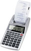 A Picture of product CNM-2203C001 Canon® P1-DHV 12-Digit Palm Printing Calculator Purple Print, 2 Lines/Sec