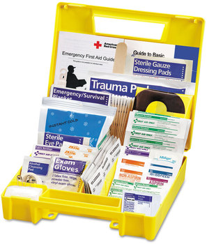 First Aid Only™ Essentials Kit for 5 People, 138 Pieces, Plastic Case