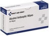 A Picture of product FAO-51019 PhysiciansCare® by First Aid Only® Refill Components—Antiseptic Alcohol Pads, 50/Box