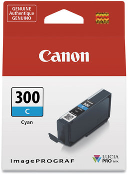 Canon® PFI-300 Ink Tank 4194C002 (PFI-300) Cyan