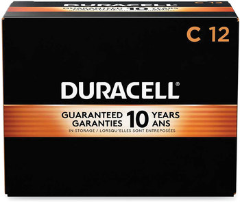 Duracell® CopperTop® Alkaline Batteries C 12/Box