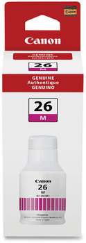 Canon® GI-26 Ink Bottle 4422C001 (GI-26) 14,000 Page-Yield, Magenta