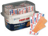 A Picture of product FAO-90095 PhysiciansCare® by First Aid Only® Bandage Box Kit Bandages, Assorted, 150 Pieces/Kit