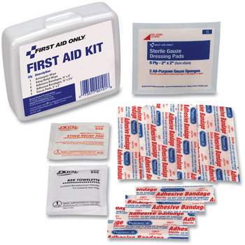 PhysiciansCare® by First Aid Only® On the Go Kit Mini, 13 Pieces, Plastic Case