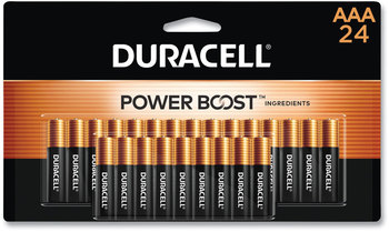 Duracell® Power Boost CopperTop® Alkaline Batteries AAA 24/Pack