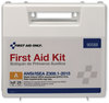 A Picture of product FAO-90588 First Aid Only™ Bulk ANSI 2015 Compliant Kit Class A Type I and II for 25 People, 89 Pieces, Plastic Case