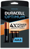 A Picture of product DUR-OPT2400B8PRT Duracell® Optimum Batteries Alkaline AAA 8/Pack