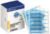 A Picture of product FAO-FAE3040 First Aid Only™ SmartCompliance Blue Metal Detectable Bandages Bandages,Fingertip, 1.75 x 2, 20 Box