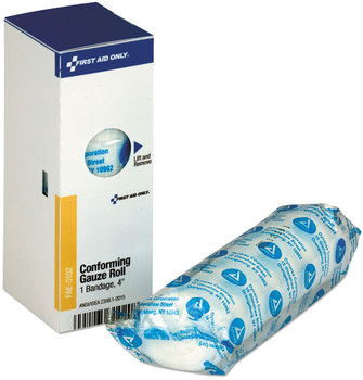 First Aid Only™ Gauze Refill for ANSI-Compliant Kit Conforming, 4 x 2.44