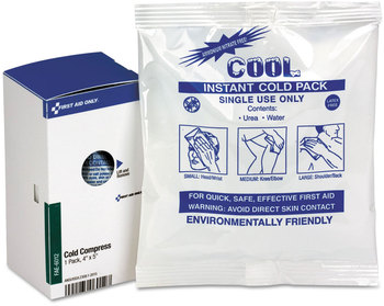 First Aid Only™ Instant Cold Compress SmartCompliance 5 x 4