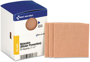 First Aid Only™ Refill for SmartCompliance™ General Business Cabinet Moleskin, 2 x 20/Box