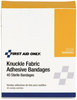 A Picture of product FAO-G124 First Aid Only™ Fabric Bandages Four-Wing Knuckle, 2.5 x 3.25, 40/Box