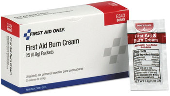 First Aid Only™ 24 Unit ANSI Class A+ Refill Burn Cream, 25/Box