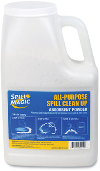 Spill Magic™ Sorbent 4 qt, 3 lb Bottle